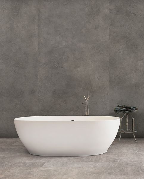 Wunderwerk CERAMIN TILES Wand- und Bodenbelag Beton dunkelgrau